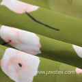 brand garment polyester woven printed chiffon fabric